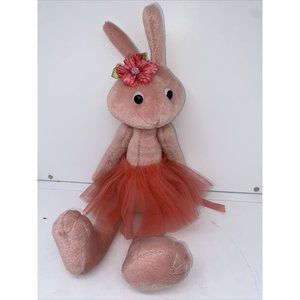 Bean Framed! Pink Bunny ballerina Plush Stuffed Animal